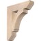 Ekena Millwork Imperial Slat Smooth Bracket, Douglas Fir, 5 1/2"W x 24"D x 28"H BKT06X24X28IMP06SDF - alternate 1
